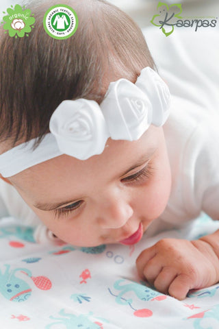 Ocean Dive' 2 layer organic muslin blanket : Octopus Ocean Dive' 2 layer organic muslin blanket : Octopus