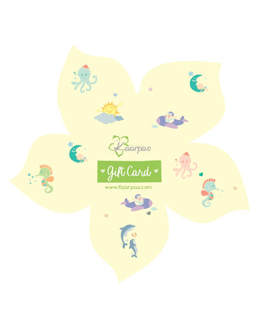 Kaarpas baby gift card